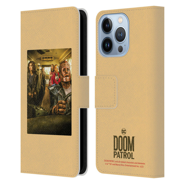 Doom Patrol Graphics Poster 2 Leather Book Wallet Case Cover For Apple iPhone 13 Pro