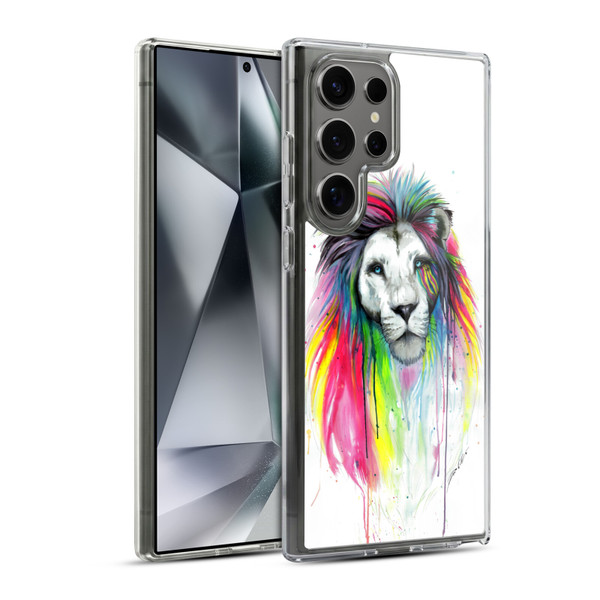 Pixie Cold Cats Rainbow Mane Soft Gel Case for Samsung Galaxy S24 Ultra 5G & MagSafe