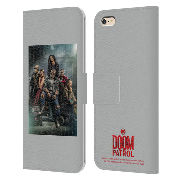 Doom Patrol Graphics Poster 1 Leather Book Wallet Case Cover For Apple iPhone 6 Plus / iPhone 6s Plus