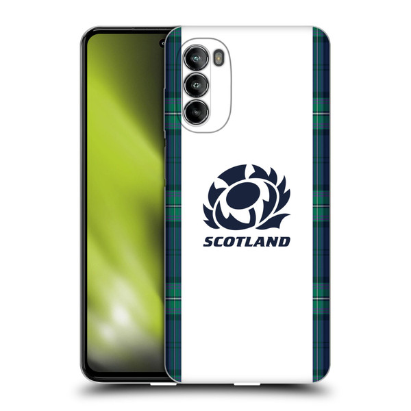 Scotland Rugby 2023/24 Crest Kit Away Soft Gel Case for Motorola Moto G82 5G