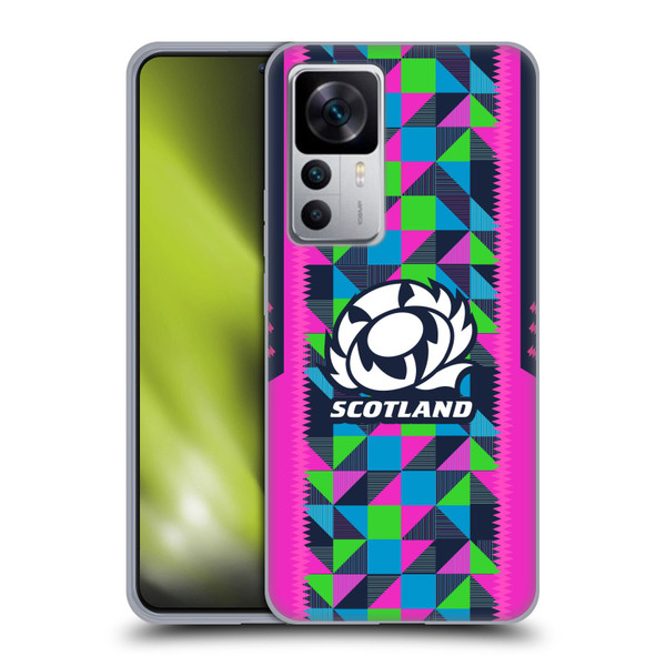 Scotland Rugby 2023/24 Crest Kit Neon Training Soft Gel Case for Xiaomi 12T 5G / 12T Pro 5G / Redmi K50 Ultra 5G