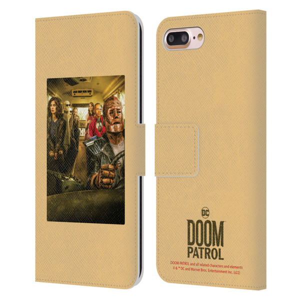 Doom Patrol Graphics Poster 2 Leather Book Wallet Case Cover For Apple iPhone 7 Plus / iPhone 8 Plus