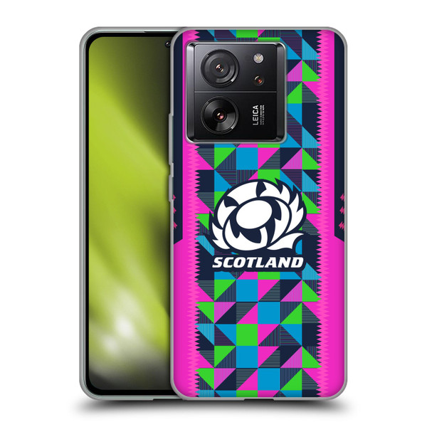 Scotland Rugby 2023/24 Crest Kit Neon Training Soft Gel Case for Xiaomi 13T 5G / 13T Pro 5G