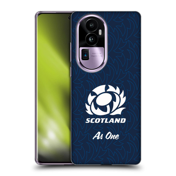 Scotland Rugby Graphics Pattern Soft Gel Case for OPPO Reno10 Pro+