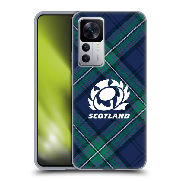 Scotland Rugby Graphics Tartan Oversized Soft Gel Case for Xiaomi 12T 5G / 12T Pro 5G / Redmi K50 Ultra 5G