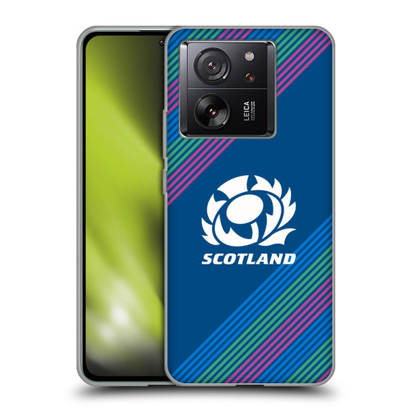 Scotland Rugby Graphics Stripes Soft Gel Case for Xiaomi 13T 5G / 13T Pro 5G