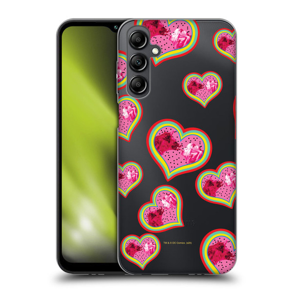 Birds of Prey DC Comics Graphics Harley QuinnCoyote Heart Soft Gel Case for Samsung Galaxy M14 5G