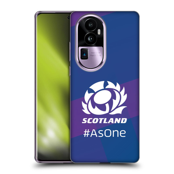 Scotland Rugby Logo 2 As One Soft Gel Case for OPPO Reno10 Pro+