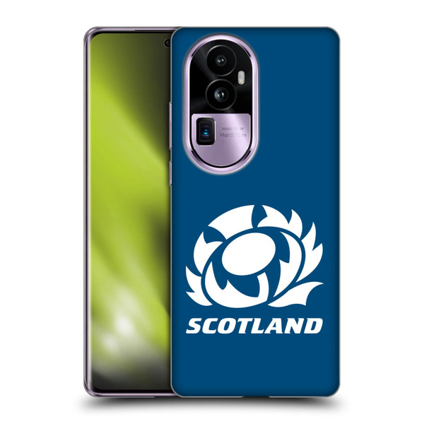 Scotland Rugby Logo 2 Plain Soft Gel Case for OPPO Reno10 Pro+