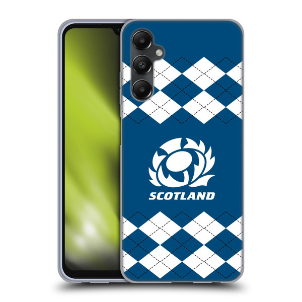 Scotland Rugby Logo 2 Argyle Soft Gel Case for Samsung Galaxy A05s