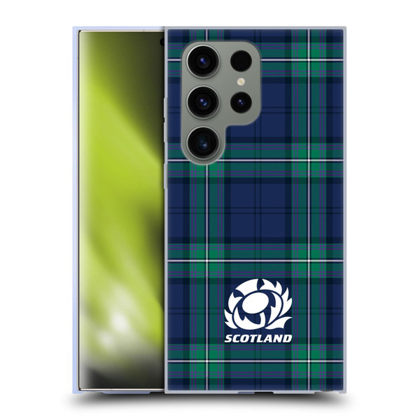 Scotland Rugby Logo 2 Tartans Soft Gel Case for Samsung Galaxy S24 Ultra 5G