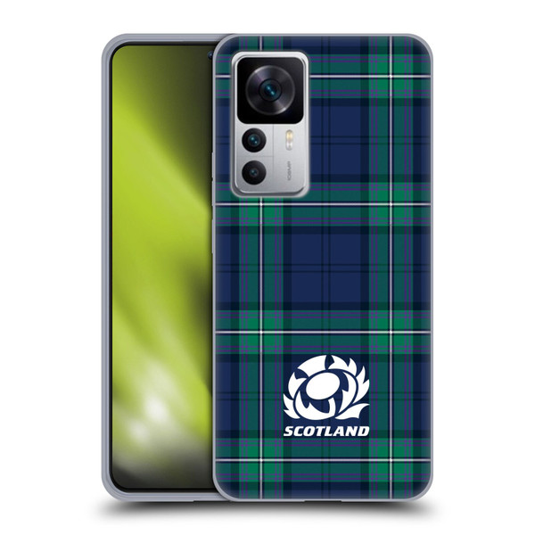 Scotland Rugby Logo 2 Tartans Soft Gel Case for Xiaomi 12T 5G / 12T Pro 5G / Redmi K50 Ultra 5G