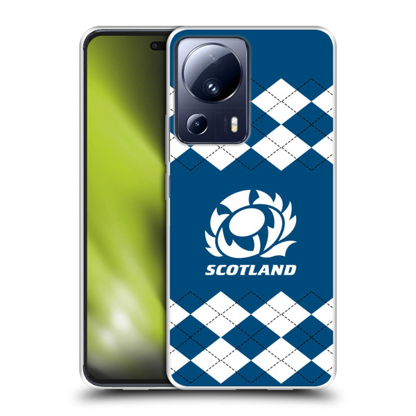 Scotland Rugby Logo 2 Argyle Soft Gel Case for Xiaomi 13 Lite 5G