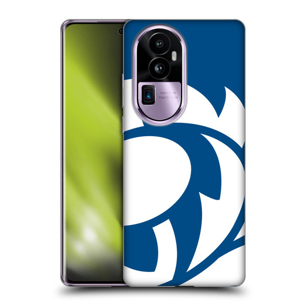 Scotland Rugby Oversized Thistle Saltire Blue Soft Gel Case for OPPO Reno10 Pro+