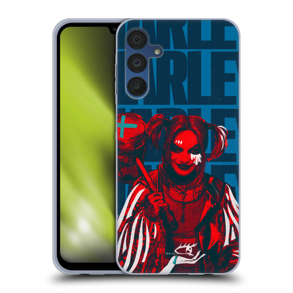 Birds of Prey DC Comics Harley Quinn Art Hammer Soft Gel Case for Samsung Galaxy A15