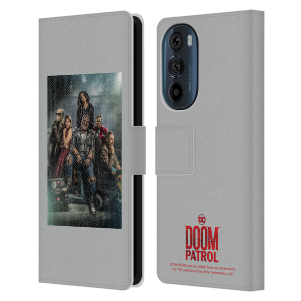 Doom Patrol Graphics Poster 1 Leather Book Wallet Case Cover For Motorola Edge 30