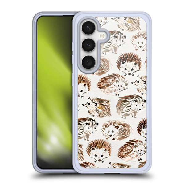 Cat Coquillette Animals Hedgehogs Soft Gel Case for Samsung Galaxy S24 5G