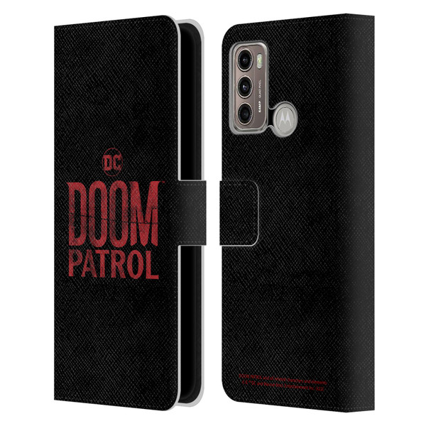 Doom Patrol Graphics Logo Leather Book Wallet Case Cover For Motorola Moto G60 / Moto G40 Fusion