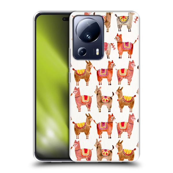Cat Coquillette Animals Alpacas Soft Gel Case for Xiaomi 13 Lite 5G