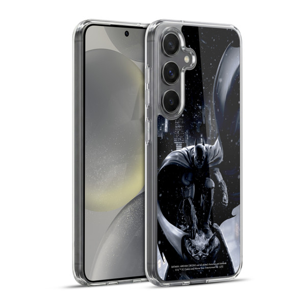 Batman Arkham Origins Key Art Batman Soft Gel Case for Samsung Galaxy S24+ 5G & MagSafe