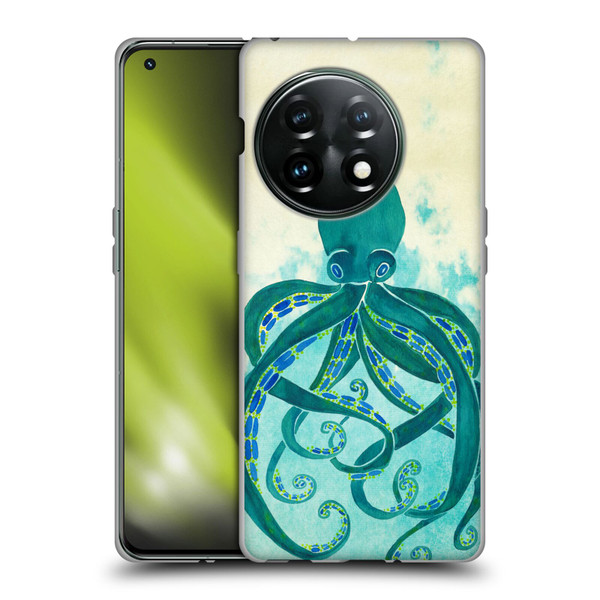 Cat Coquillette Sea Octopus Soft Gel Case for OnePlus 11 5G