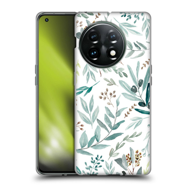 Anis Illustration Bloomers Eucalyptus Soft Gel Case for OnePlus 11 5G