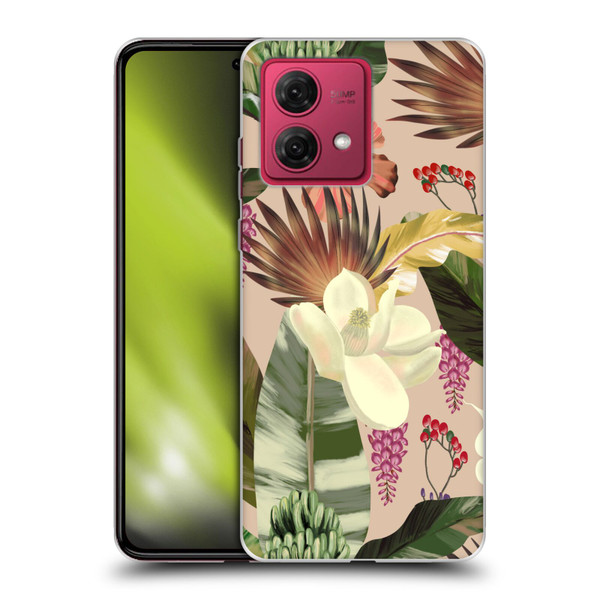 Anis Illustration Graphics New Tropicals Soft Gel Case for Motorola Moto G84 5G