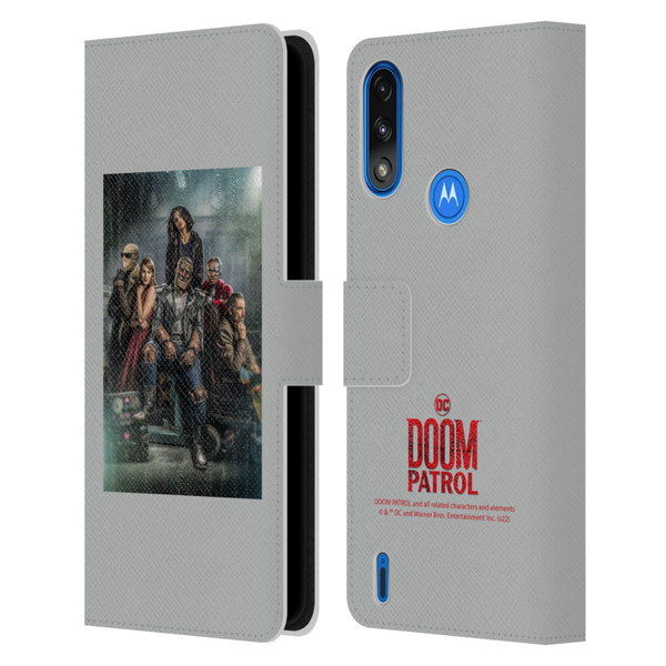 Doom Patrol Graphics Poster 1 Leather Book Wallet Case Cover For Motorola Moto E7 Power / Moto E7i Power