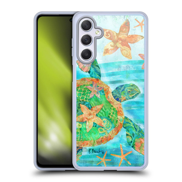 Paul Brent Coastal Nassau Turtle Soft Gel Case for Samsung Galaxy M54 5G