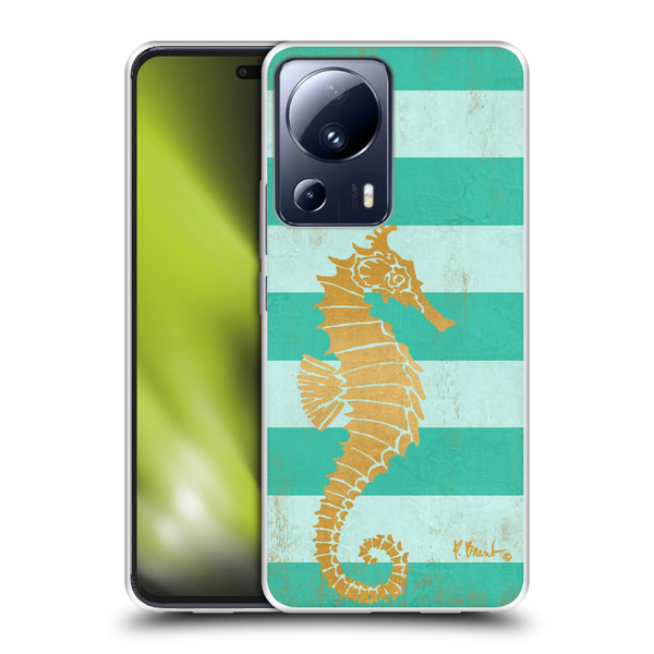Paul Brent Coastal Gold Seahorse Soft Gel Case for Xiaomi 13 Lite 5G