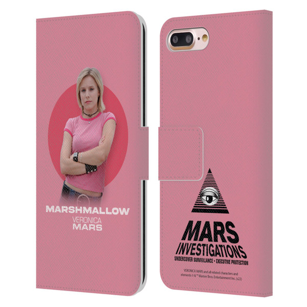 Veronica Mars Graphics Character Art Leather Book Wallet Case Cover For Apple iPhone 7 Plus / iPhone 8 Plus