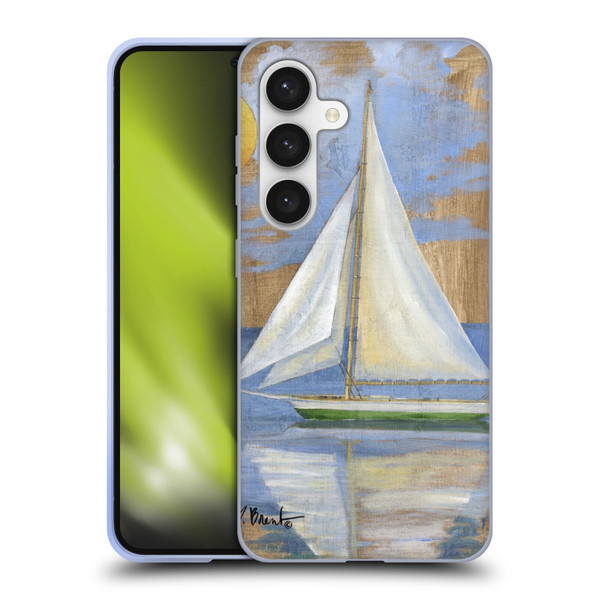Paul Brent Ocean Serene Sailboat Soft Gel Case for Samsung Galaxy S24 5G