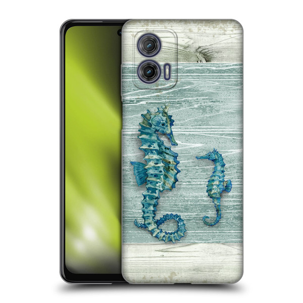 Paul Brent Sea Creatures Seahorse Soft Gel Case for Motorola Moto G73 5G