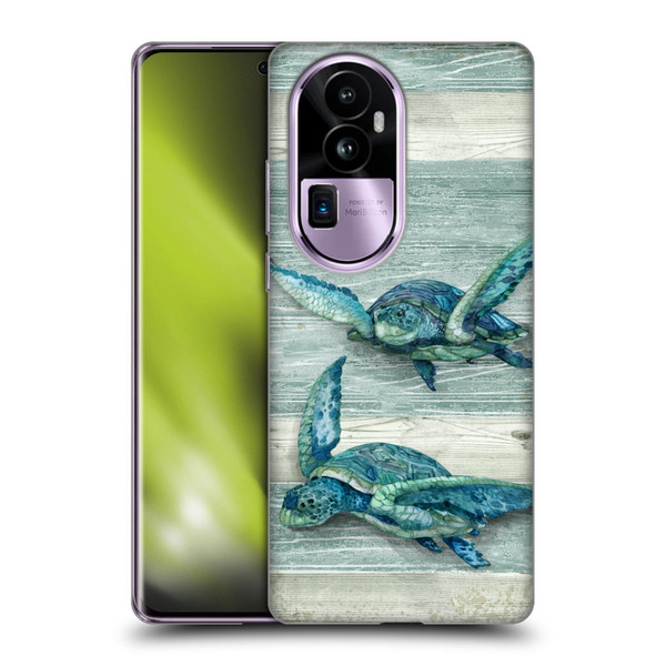 Paul Brent Sea Creatures Turtle Soft Gel Case for OPPO Reno10 Pro+