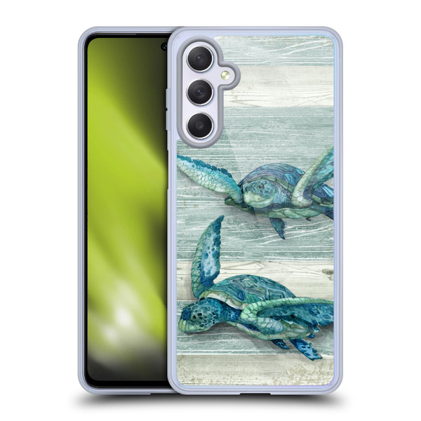 Paul Brent Sea Creatures Turtle Soft Gel Case for Samsung Galaxy M54 5G