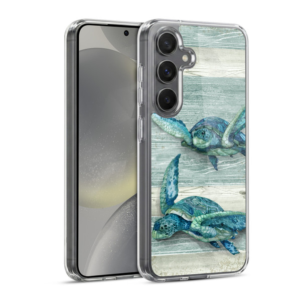 Paul Brent Sea Creatures Turtle Soft Gel Case for Samsung Galaxy S24 5G & MagSafe