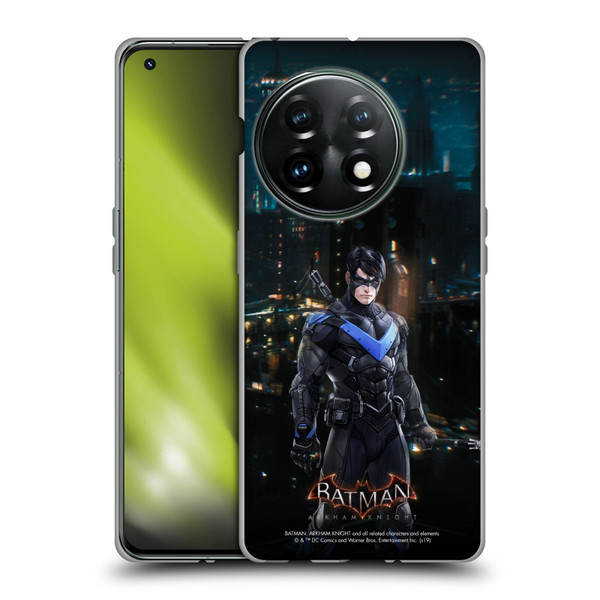 Batman Arkham Knight Characters Nightwing Soft Gel Case for OnePlus 11 5G