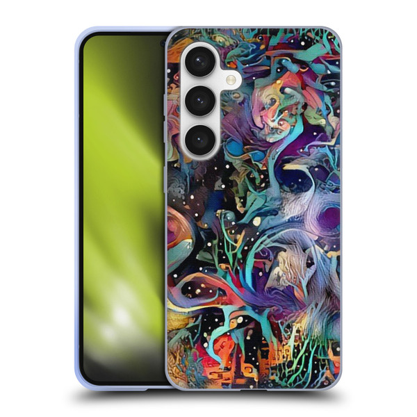 Cosmo18 Jupiter Fantasy Decorative Soft Gel Case for Samsung Galaxy S24 5G