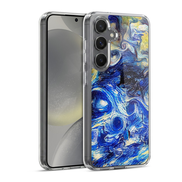 Cosmo18 Jupiter Fantasy Starry Soft Gel Case for Samsung Galaxy S24 5G & MagSafe
