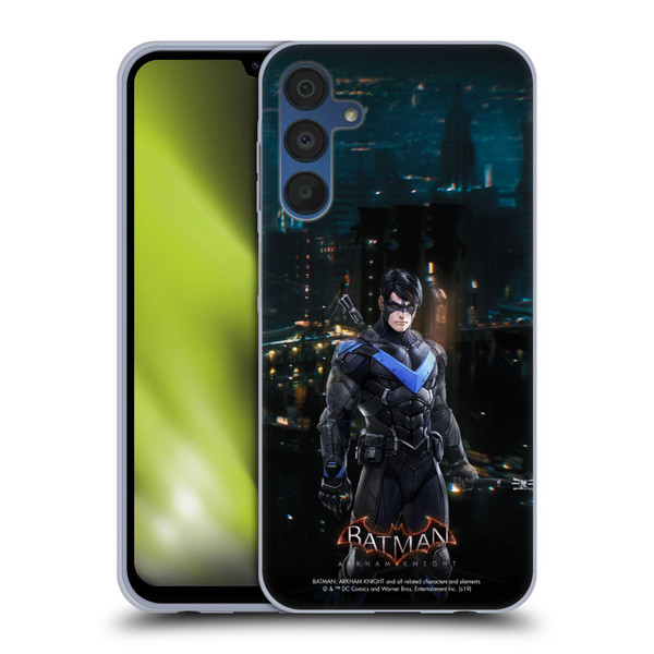 Batman Arkham Knight Characters Nightwing Soft Gel Case for Samsung Galaxy A15