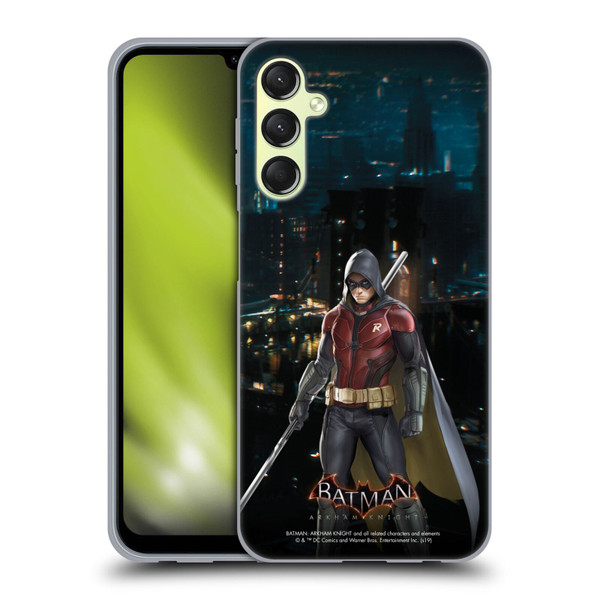 Batman Arkham Knight Characters Red Robin Soft Gel Case for Samsung Galaxy A24 4G / Galaxy M34 5G