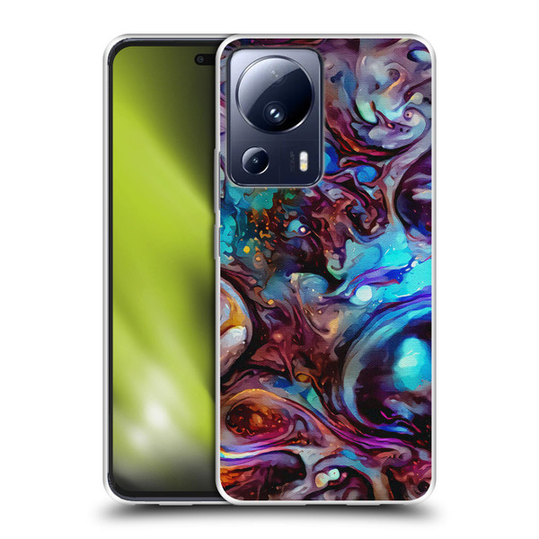 Cosmo18 Jupiter Fantasy Indigo Soft Gel Case for Xiaomi 13 Lite 5G