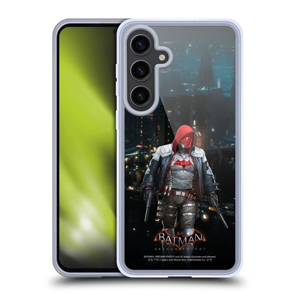 Batman Arkham Knight Characters Red Hood Soft Gel Case for Samsung Galaxy S24+ 5G