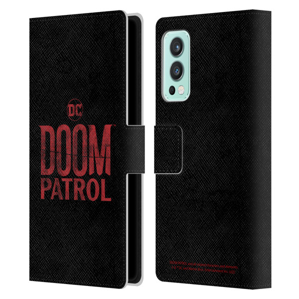 Doom Patrol Graphics Logo Leather Book Wallet Case Cover For OnePlus Nord 2 5G