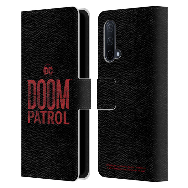 Doom Patrol Graphics Logo Leather Book Wallet Case Cover For OnePlus Nord CE 5G