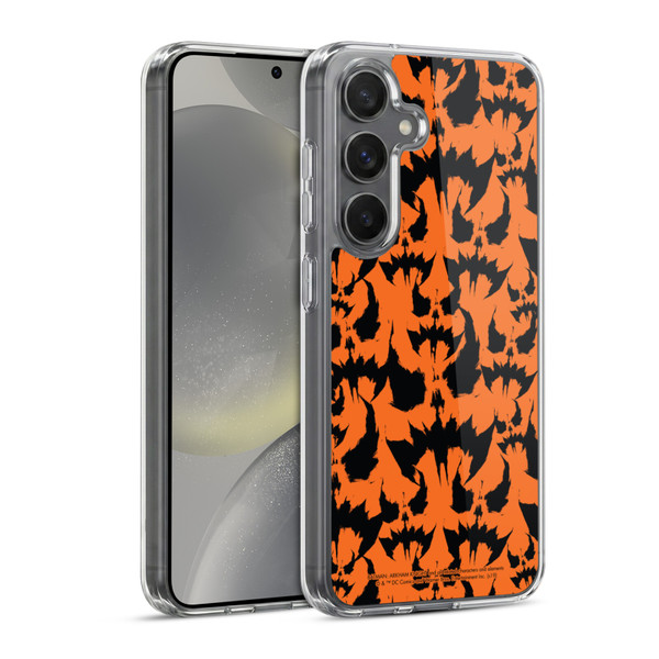 Batman Arkham Knight Graphics Scarecrow Pattern Soft Gel Case for Samsung Galaxy S24 5G & MagSafe