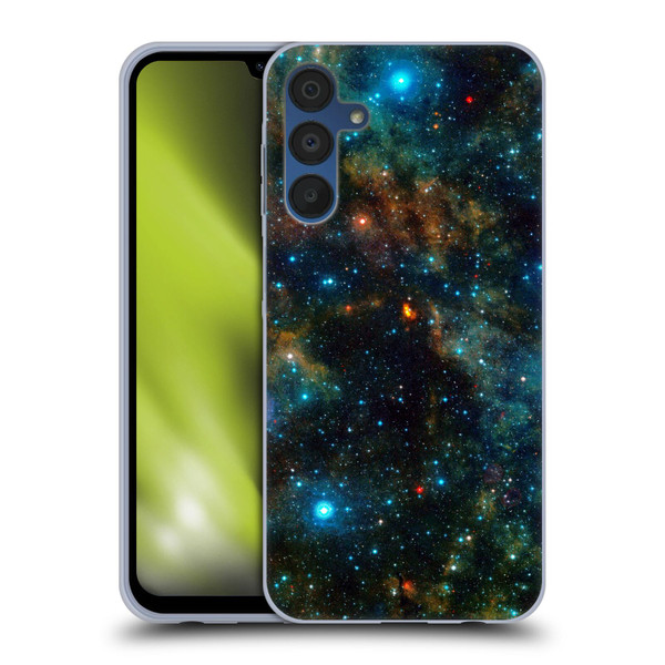 Cosmo18 Space Star Formation Soft Gel Case for Samsung Galaxy A15