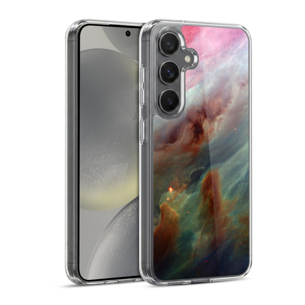 Cosmo18 Space Orion Gas Clouds Soft Gel Case for Samsung Galaxy S24 5G & MagSafe