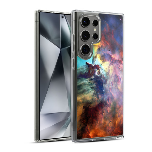 Cosmo18 Space Lagoon Nebula Soft Gel Case for Samsung Galaxy S24 Ultra 5G & MagSafe