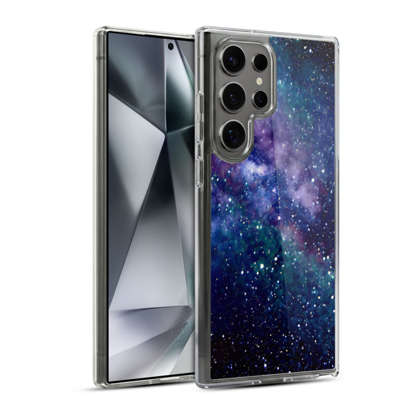 Cosmo18 Space Milky Way Soft Gel Case for Samsung Galaxy S24 Ultra 5G & MagSafe